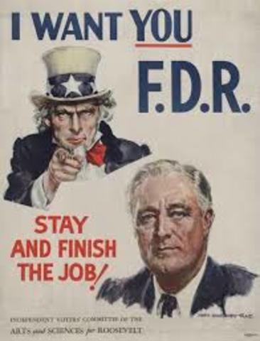 FDR Elected to a 4th Term