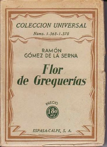 Ramón Gómez de la Serna publica "La Gregueria"