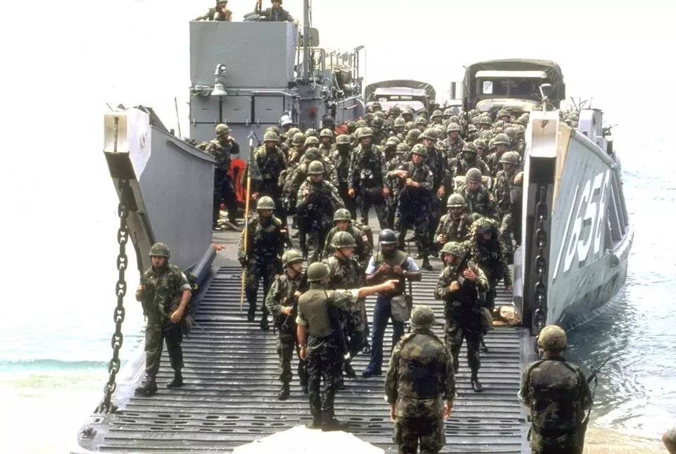 Americans invasion in Vietnam begins