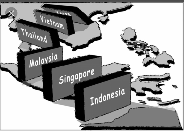 Eisenhower explains his "domino theory"