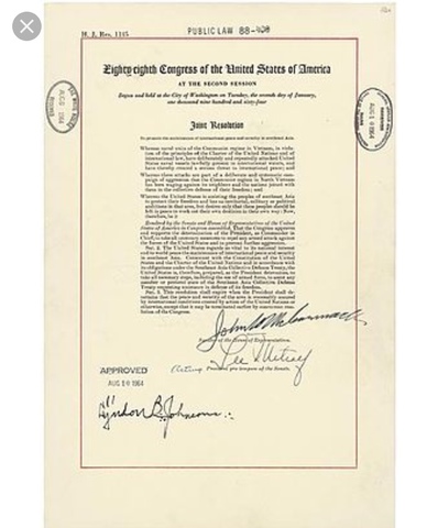 Gulf of Tonkin Resolution