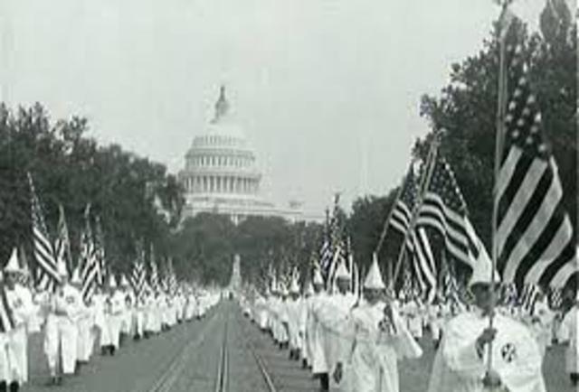 KKK March on Washington