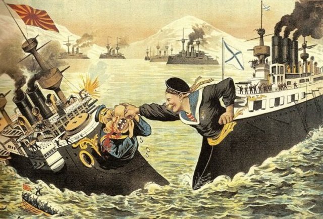 Rusia pierde la guerra contra Japon