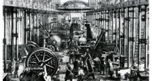 INICIO REVOLUCIÓN INDUSTRIAL