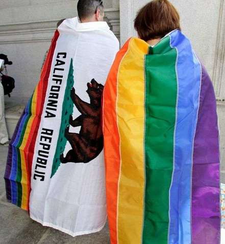 California legalizes same-sex marriage