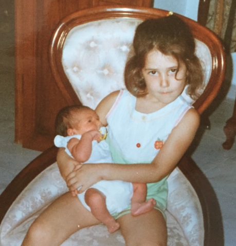 Nacimiento de mi primera y única hermana
