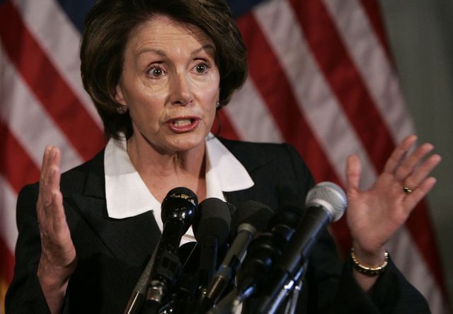 Nancy Pelosi becomes the first woman elected speaker of the House of Representatives