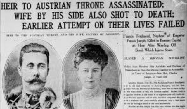 Franz Ferdinand Assassination