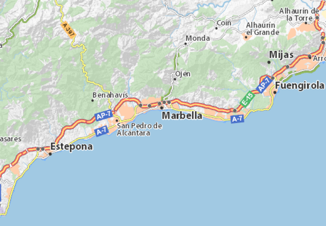 Family: My family and I visited relatives in Spain