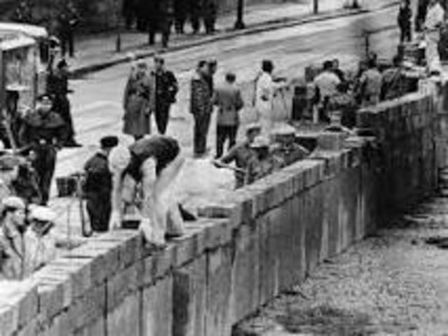 berlin wall constructed