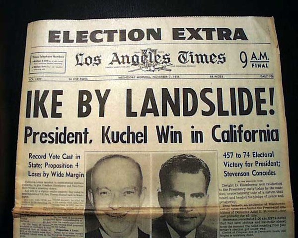 Dwight Eisenhower is Elected