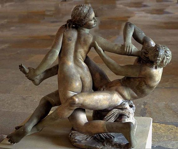 Sátiro u hermafrodita