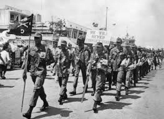 Beginning of Troops in Vietnam