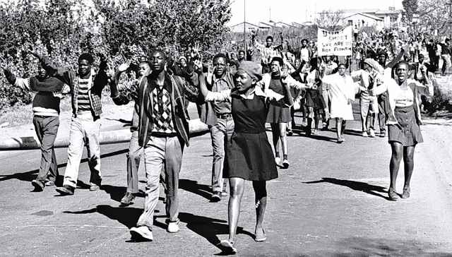 The Soweto Uprisings in South Africa