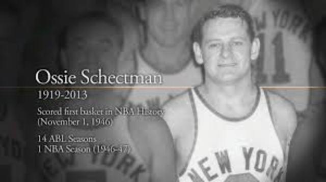 First NBA Game Played