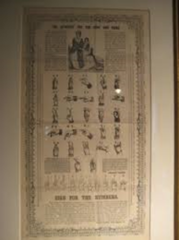 Publication begins at Hartford American School for the Deaf