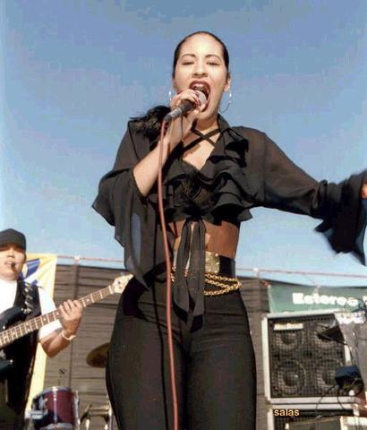 Selena Being Active in Her Community