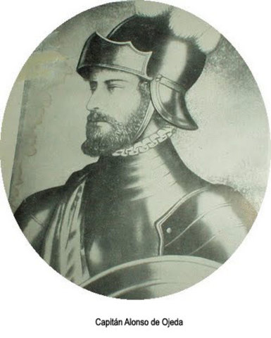 Alonso de Ojeda avista la península de la guajira