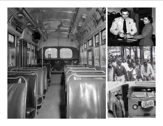 Rosa Park refuses her seat