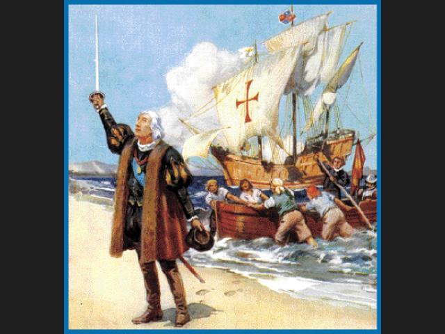 Colón llegó a América