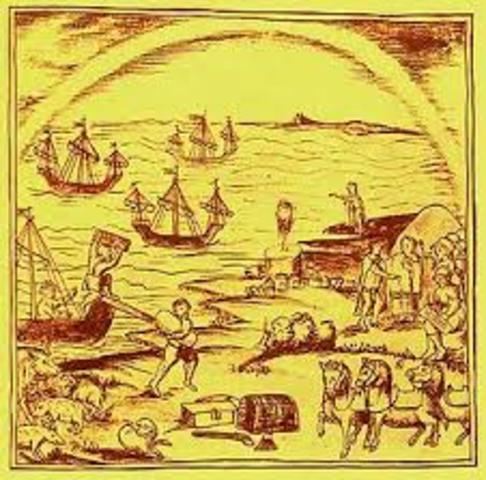 La flota novohispana "mexicana" es atacada en Vigo