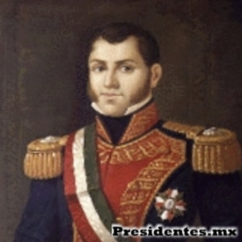 Guadalupe Victoria, 1er presidente de México.