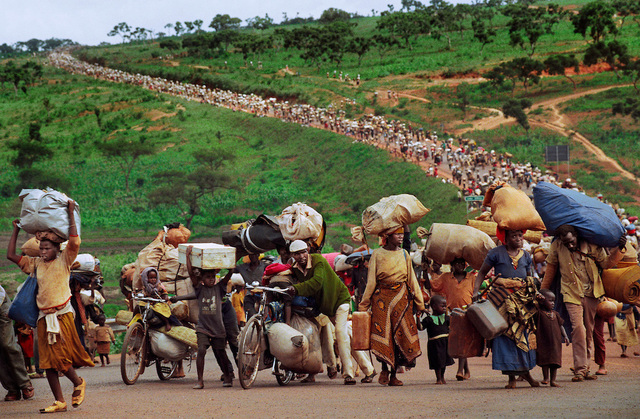 Mother & Children Escape to Sudan