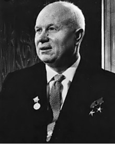 Khrushchev calls for peaceful coexistence