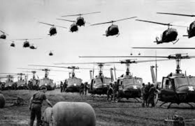 American's involvement in Vietnam begins