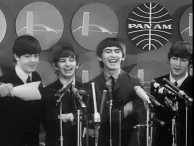 Beatles arrive in the US