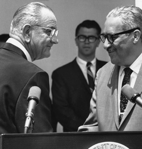 Thurgood Marshall nominated to supreme court