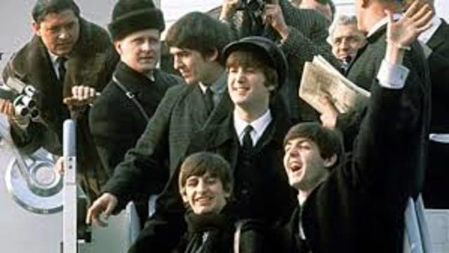 The Beatles arrive in the United States