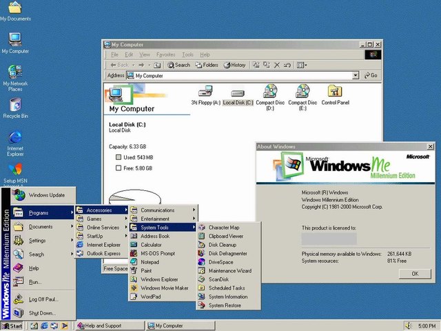 Windows Millenium Edition (Me)