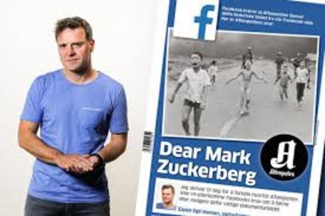 Facebook accused of censorship after it deletes posts featuring the Vietnam War photo "The Terror of War." Norweigan newspaper editor, Espen Egil Hansen, sees his open letter to Mark Zuckerberg on the subject go viral