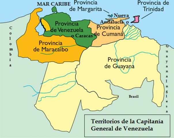 Venezuela se convierte en Capitanía General