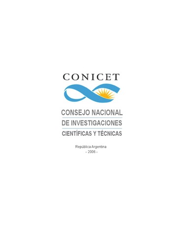 Se crea el Programa PROCIENCIA sobre la base del programa PROMEC del CONICET - Belén -