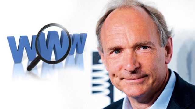 Tim Berners-Lee releases World Wide Web browser and server software