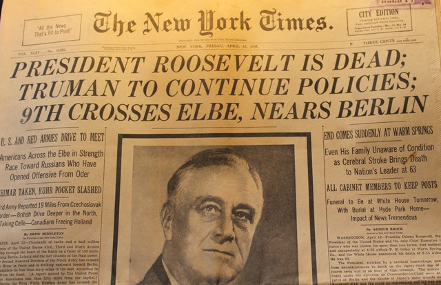 FDR RIP
