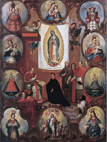 Ensayo en nahuatl de apariciones de la Virgen de Guadalupe