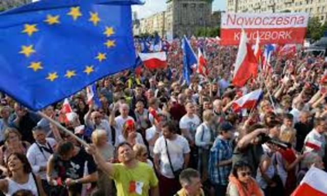 Pro-democracy in Poland