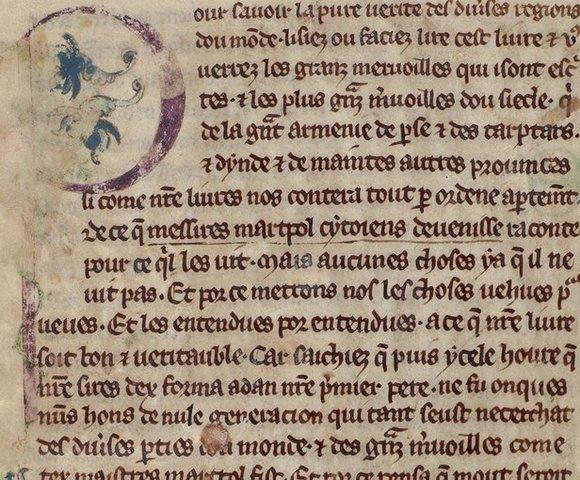 Marco Polo emprende su viaje a la China