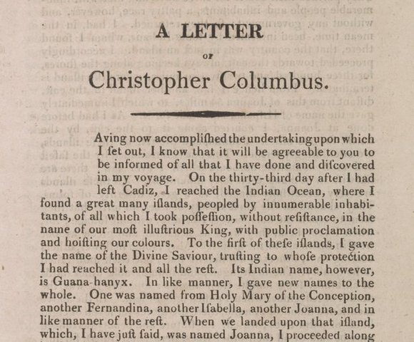 Primer viaje de Colón