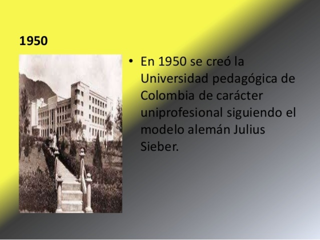 universidad pedagógica de colombia