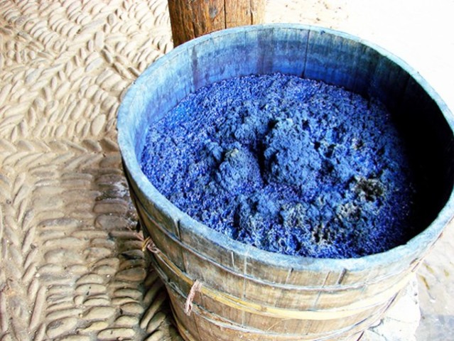 Añil era 7% de la totalidad de las expotaciones