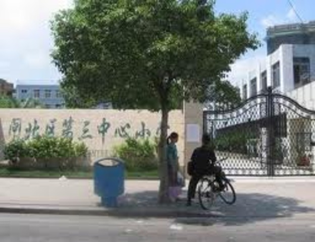 I went to my first elementary school.