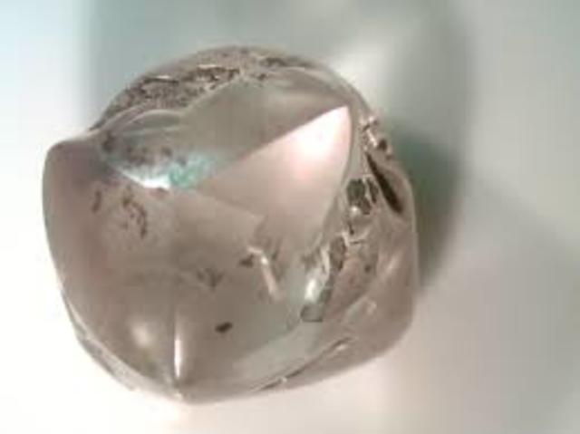 Diamonds are discovered near Murfreesboro