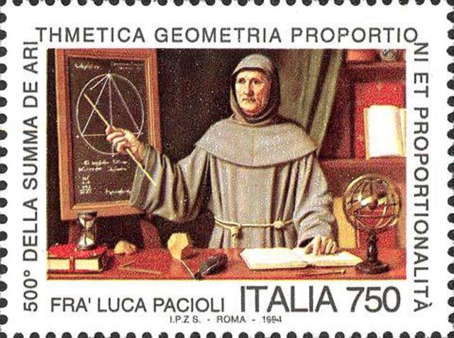 La "Summa de arithmetica, geometría, proportioni et proportionalita" de Fray Luca Pacioli