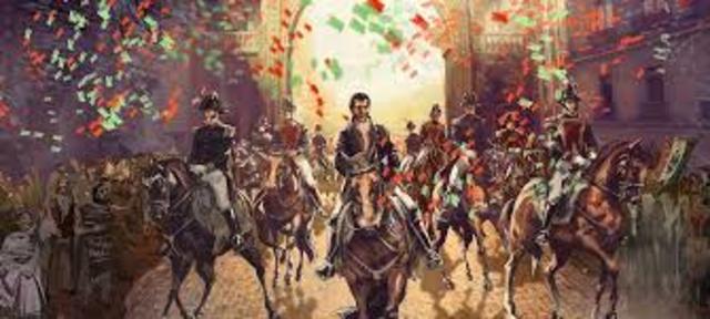 Iturbide proclamado emperador