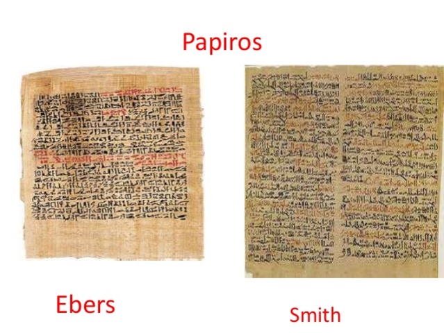 Papiros de Ebers y Edward Smith
