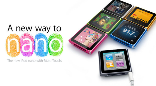 Ipod Nano Multi-Touch is Released.